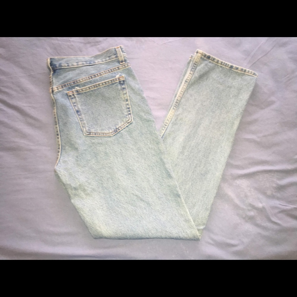 Men’s blue denim jean